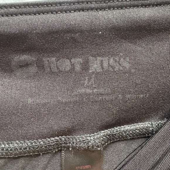 HOT KISS Black and Grey Leggings - Picture 3 of 6